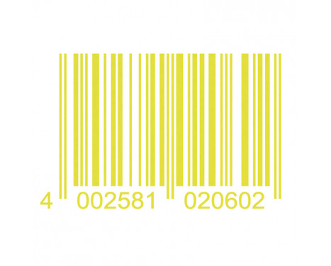 Foliatec Cardesign Sticker - Code - neon yellow - 37x24cm