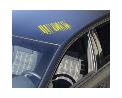 Foliatec Cardesign Sticker - Code - neon yellow - 37x24cm, Image 3