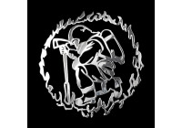 Nickel Sticker 'Fireman' - 60x60mm