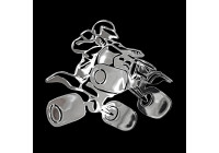 Nickel Sticker 'Quad' - 70x60mm