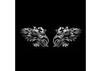 Nickel Sticker 'Scania' - 250x80mm (2 Pieces)