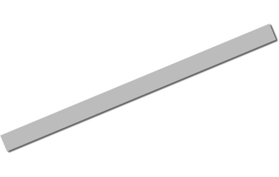 Universal self-adhesive striping AutoStripe Cool200 - Silver - 6,5mm x 975cm