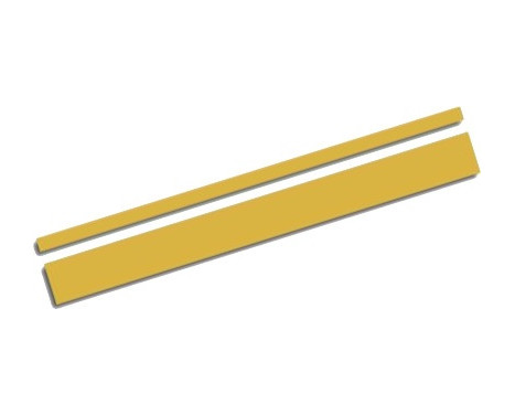 Universal self-adhesive striping AutoStripe Cool350 - Gold - 2 + 3mm x 975cm