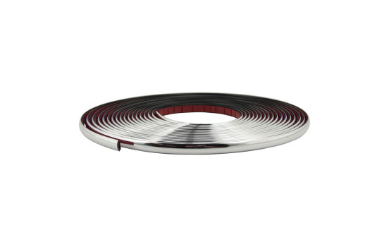 Universal self-adhesive chrome frame - Width 9mm / Length 8 meters, Image 2