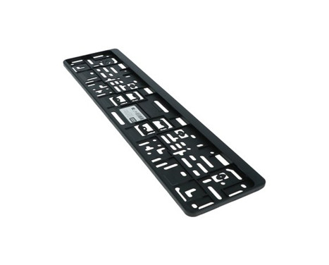 Carpoint License Plate Holder Click + Text Border, Image 2
