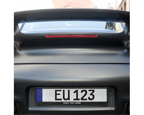 License plate base plate Text border, Image 2