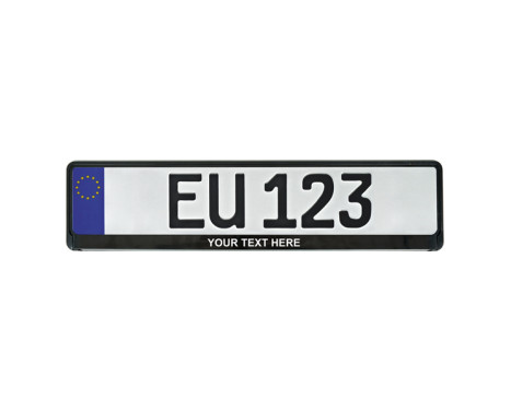 License plate base plate Text border, Image 4