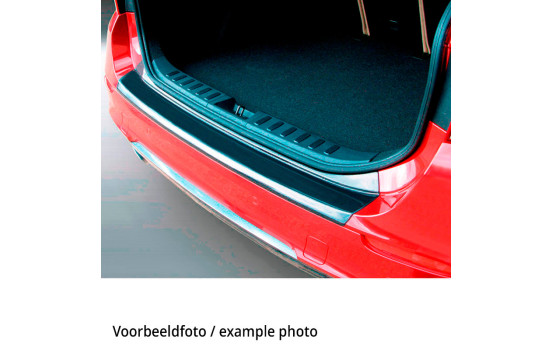 ABS Rear bumper protection molding suitable for Audi Q6 e-tron (GFB) 2024- Carbon-Look, Image 2