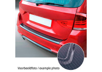 ABS Rear bumper protection strip for Ford Transit Courier & Tourneo Courier 2023- Carbon Look