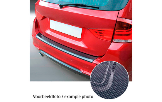 ABS Rear bumper protection strip for Ford Transit Courier & Tourneo Courier 2023- Carbon Look