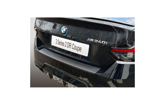 ABS Rear bumper protection strip suitable for BMW 2-Series G42 Coupe 'M' Sport 2021 - Black
