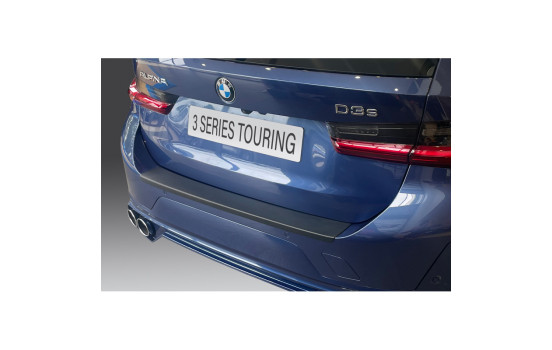 ABS Rear bumper protection strip suitable for BMW 3-Series G21 Touring 'M' Sport Facelift 2023 - Black