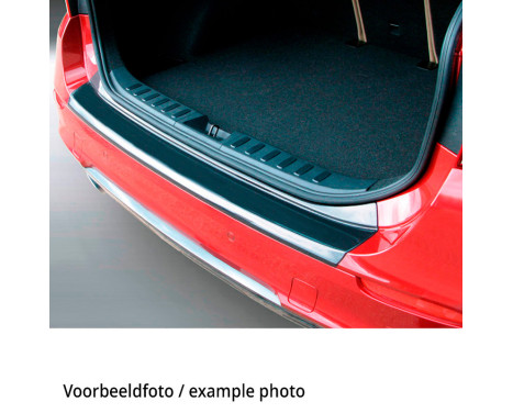 ABS Rear bumper protection strip suitable for MG 5 SW EV Facelift 2023- Carbon Look, Image 2