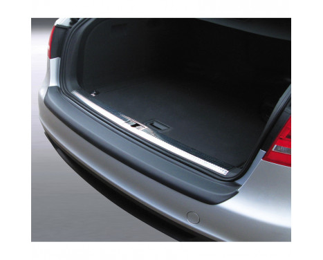 ABS Rear bumper protector Audi A4 Avant 2008-2012 Black, Image 2