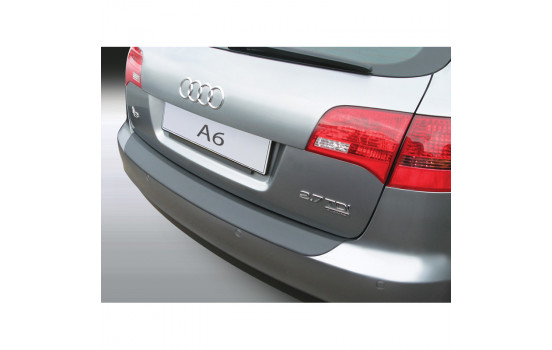 ABS Rear bumper protector Audi A6 Avant 2004-2008 excl. S6 / RS6 Black