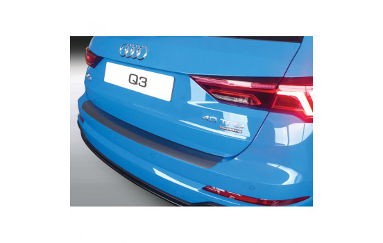 ABS Rear bumper protector Audi Q3 / RSQ3 (F3B) 2019- Black
