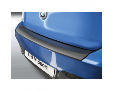 ABS Rear bumper protector BMW 1-Series F20 / F21 3/5 door 'M-Sport' 2011-2015 Black