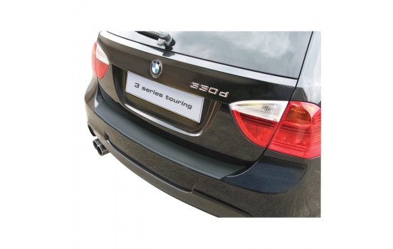 ABS Rear bumper protector BMW 3-Series E91 Touring M-Bumper Black