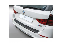 ABS Rear bumper protector BMW X1 2009- Black
