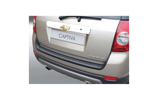 ABS Rear bumper protector Chevrolet Captiva 4x4 2006- Black