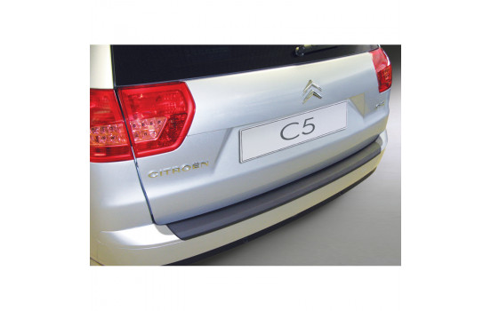 ABS Rear bumper protector Citroën C5 Tourer 2008- Black