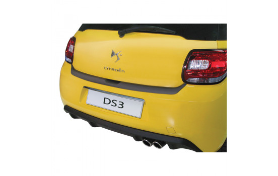 ABS Rear bumper protector Citroën DS3 2010- Black