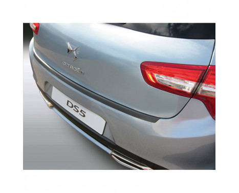 ABS Rear bumper protector Citroën DS5 2 / 2012- Black