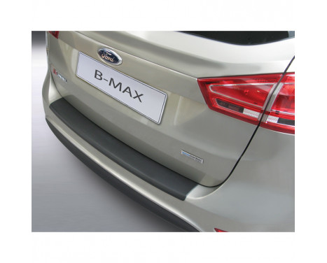 ABS Rear bumper protector Ford B Max 2010- Black, Image 2