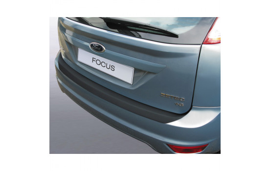 ABS Rear bumper protector Ford Focus II HB 2007-2011 Black