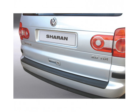 ABS Rear bumper protector Ford Galaxy / Volkswagen Sharan / Seat Alhambra 2000-2010 Black