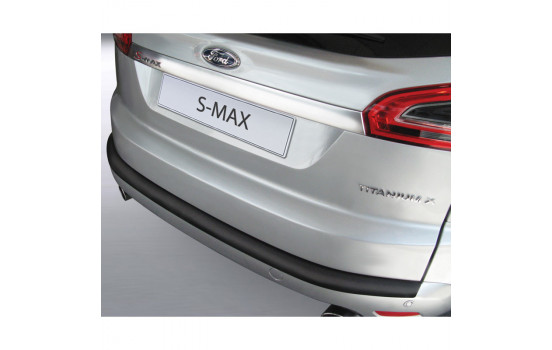 ABS Rear bumper protector Ford S-Max 5 doors 2006- Black