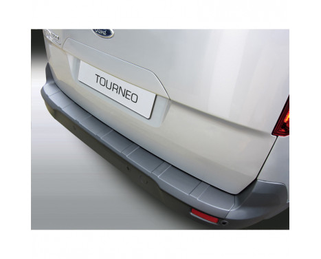ABS Rear bumper protector Ford Tourneo Connect 1 / 2014- Black
