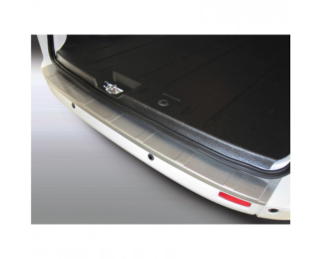 ABS Rear bumper protector Ford Transit / Tourneo Custom 2014- 'Brushed Alu' Look, Image 2