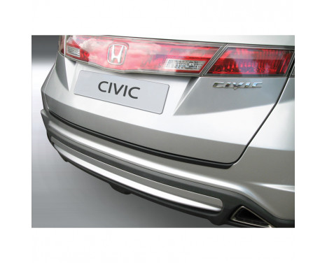 ABS Rear bumper protector Honda Civic 2006- Black