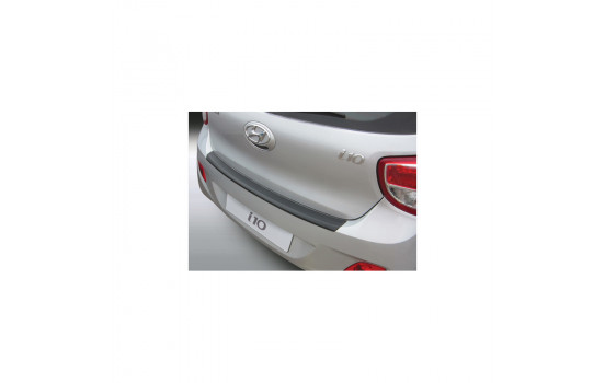ABS Rear bumper protector Hyundai i10 11 / 2013- Black