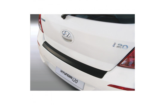 ABS Rear bumper protector Hyundai i20 3/5 doors 2012- Black