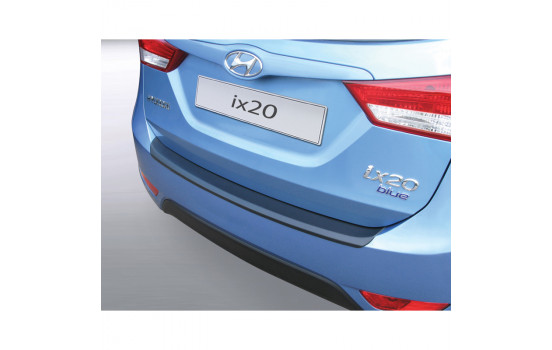ABS Rear bumper protector Hyundai ix20 2010- Black