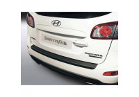 ABS Rear bumper protector Hyundai Santa Fe 2010- Black