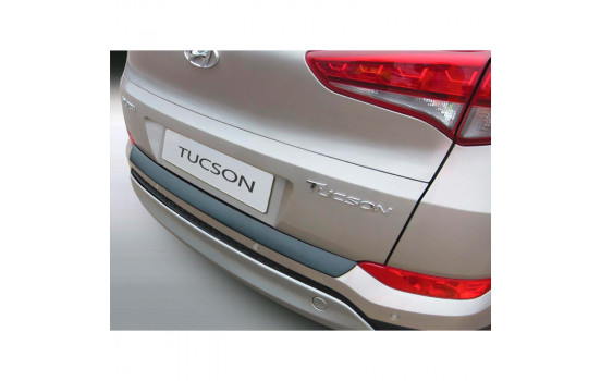 ABS Rear bumper protector Hyundai Tucson 8 / 2015- Black