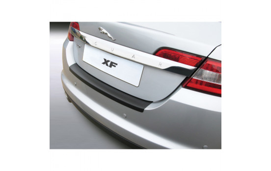 ABS Rear bumper protector Jaguar XF 2007- Black