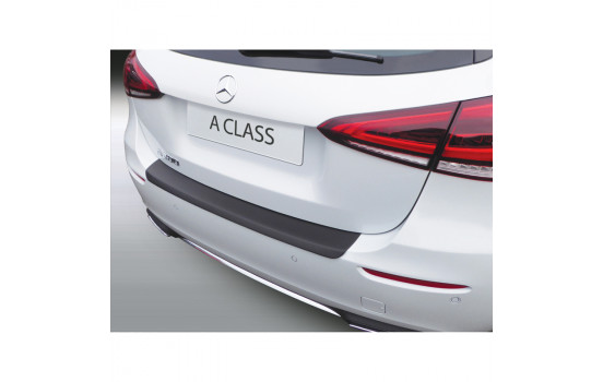 ABS Rear bumper protector Mercedes A-Class W177 2018- Black