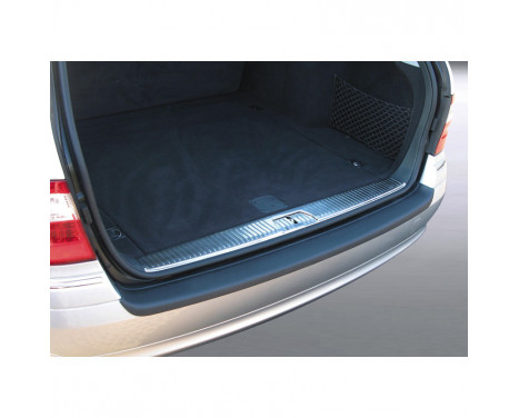 ABS Rear bumper protector Mercedes-Benz E-Class W211 Kombi 2002- Black, Image 2