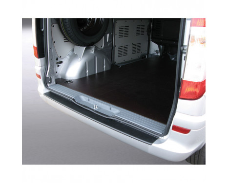ABS Rear bumper protector Mercedes-Benz Viano / Vito 2003- Black, Image 2