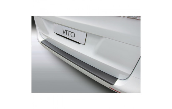 ABS Rear bumper protector Mercedes Vito / V-Class / Viano 5 / 2014- Black