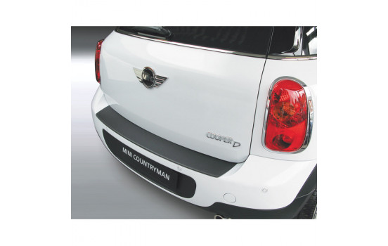 ABS Rear bumper protector Mini Countryman 2010- Black