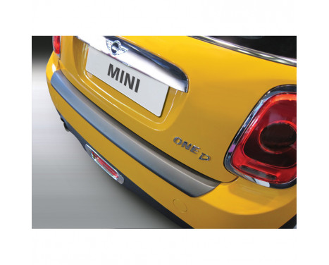 ABS Rear bumper protector Mini One / Cooper F56 3 doors 3 / 2014- Black