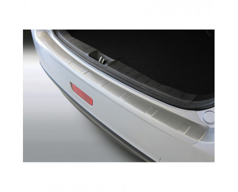 ABS Rear bumper protector Mitsubishi ASX 11 / 2012- 'Brushed Alu' Look, Image 2