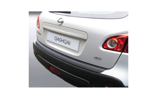 ABS Rear bumper protector Nissan Qashqai excl. +2 Black
