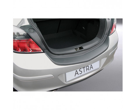 ABS Rear bumper protector Opel Astra H 3 doors excl. VXR / GSi / OPC Black, Image 2