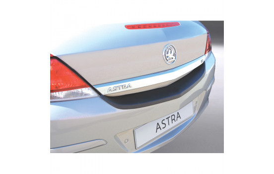 ABS Rear bumper protector Opel Astra H TwinTop Black